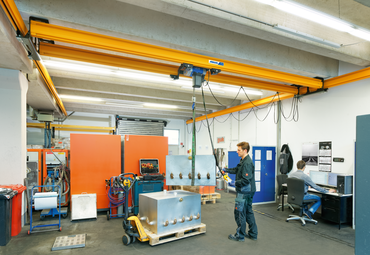 Stooled-up double girder crane ZHB-X | ABUS Kransysteme GmbH